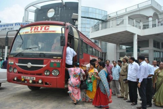 Trial run of shorter route of Agartala-Kolkata bus soon